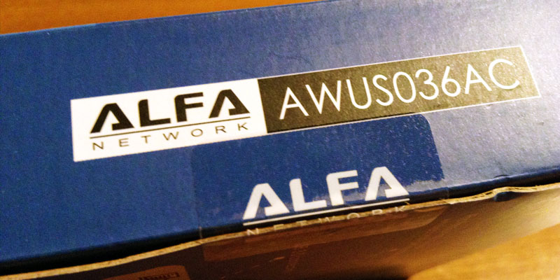 AWUS036AC: Alfa Network Authentic Tape