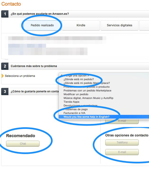 Spanish Amazon.es in English! — The Easy Shopping Guide