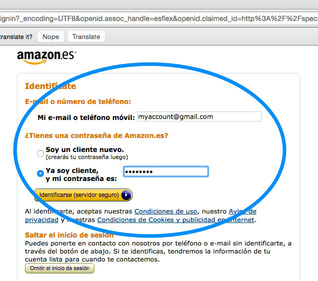 Spanish Amazon.es in English! — The Easy Shopping Guide