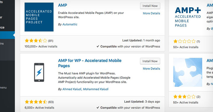 AMP WP Plugins