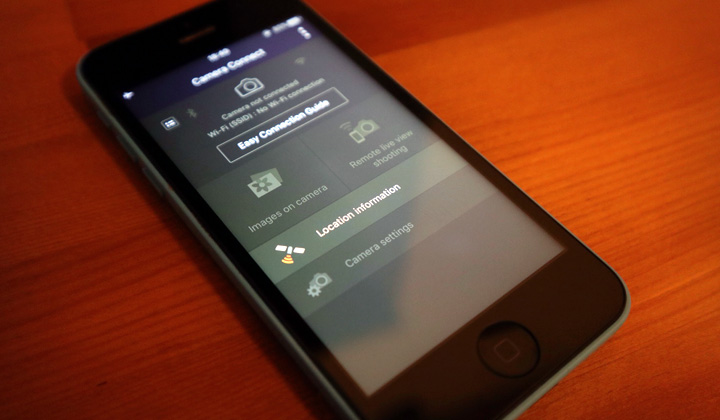 Canon Camera Connect App