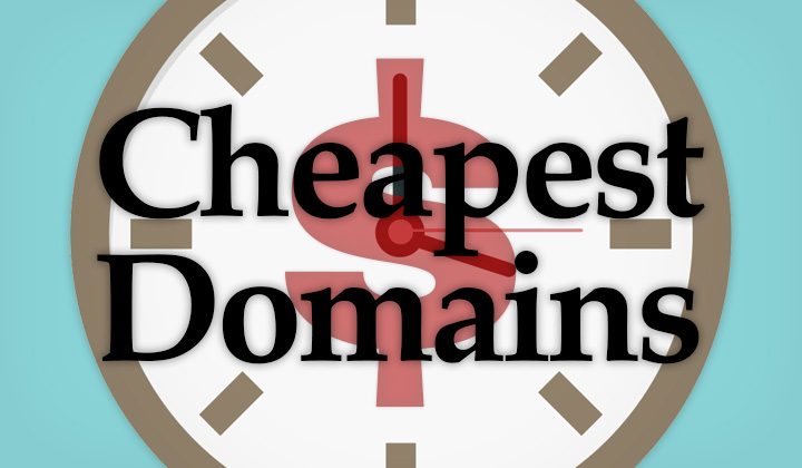 Cheapest Domains