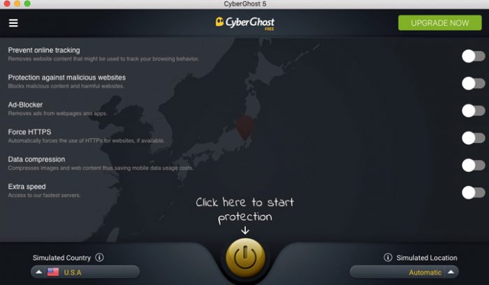 cyberghost login free