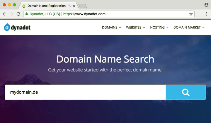 Dynadot Mydomain.de