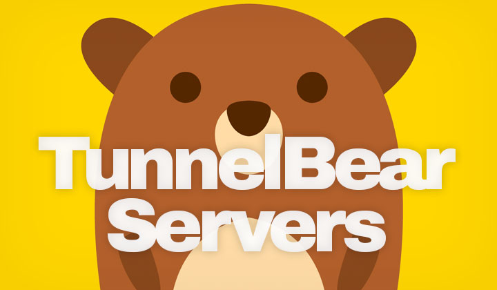 TunnelBear Server Locations