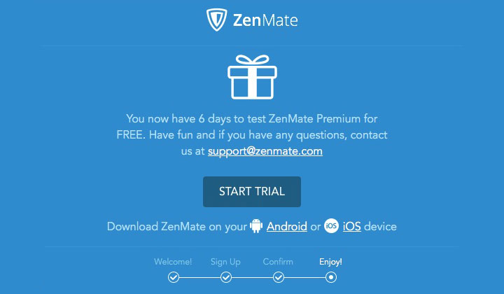 ZenMate VPN Enjoy