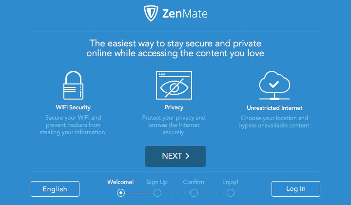 ZenMate VPN Free Client Install