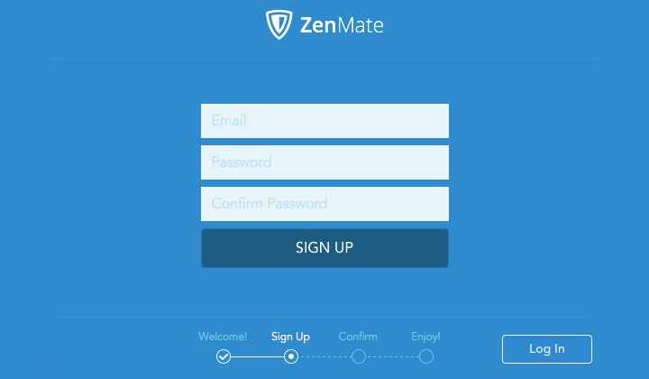 ZenMate VPN Free Sign Up