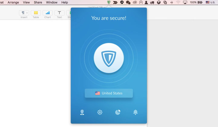 ZenMate VPN Securely Connected