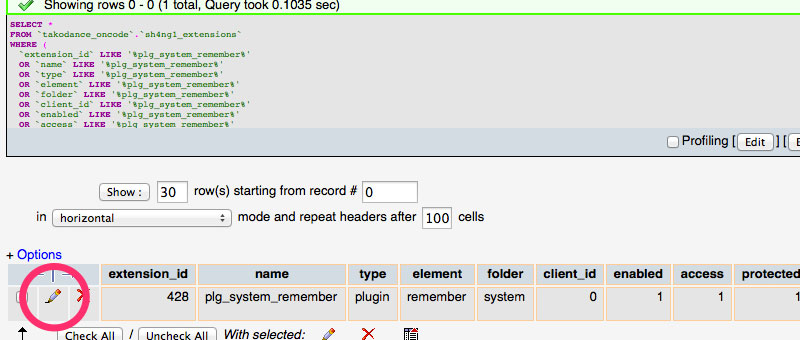 Joomal 3 Upgrade Remember Me Plugin