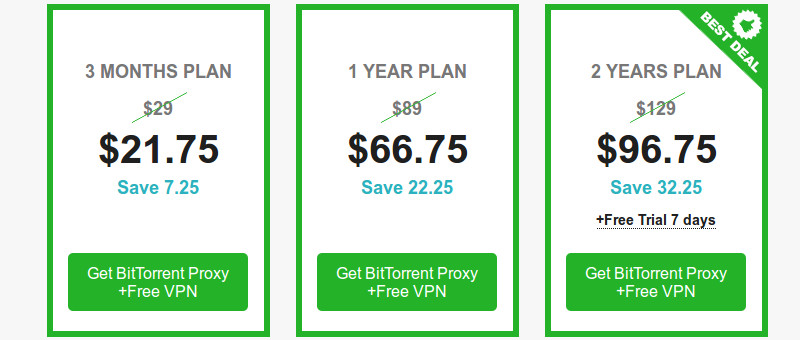 Torrentprivacy VPN Discount Price List